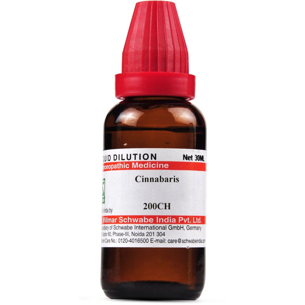 Willmar Schwabe India Cinnabaris 200 CH 30ml