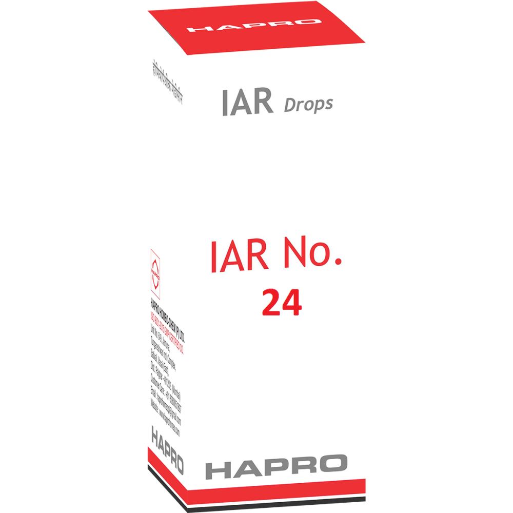 Hapro IAR Insta Action Range Drops DROP NO - 24 Acne-N-Pimples 30ml
