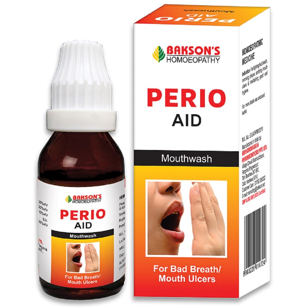 Bakson Perio Aid Mouth Wash 30ml Bakson Perio Aid Mouth Wash 30ml