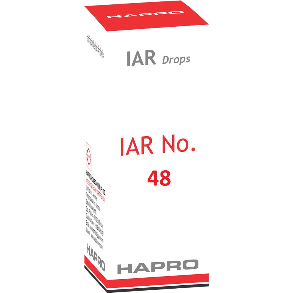 Hapro IAR Insta Action Range Drops Drop No - 48 Jondonium 30ml