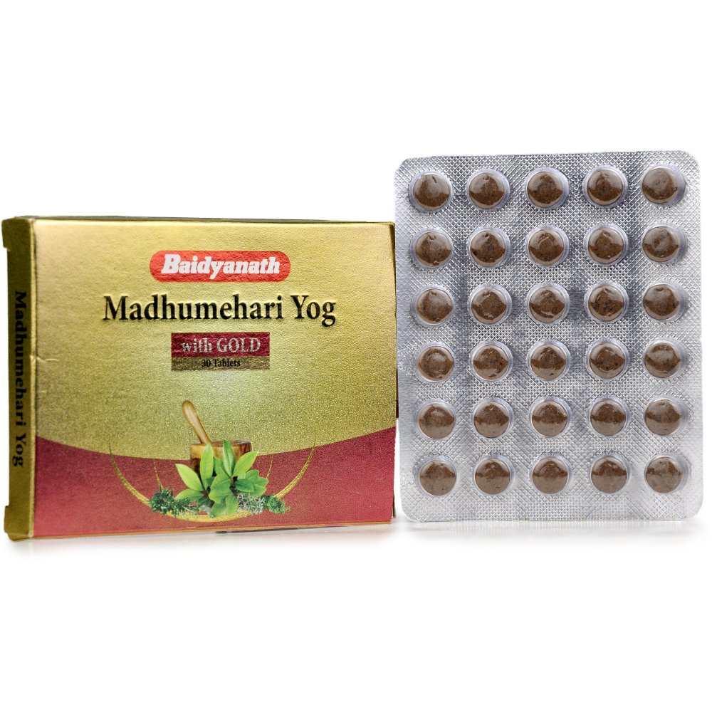 Baidyanath Madhumehari Yog with Gold 30tab