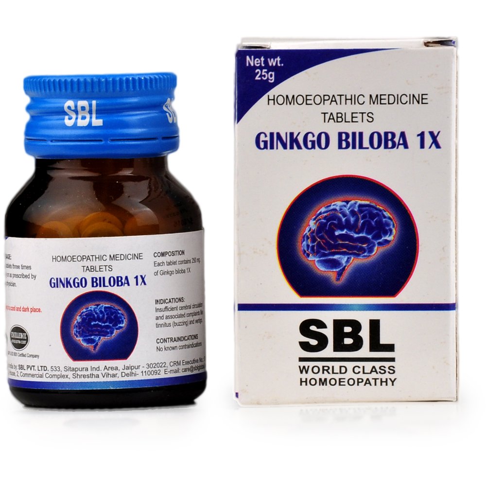 SBL Ginko Biloba 1X 25g