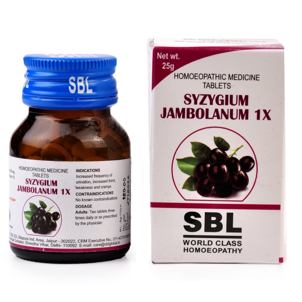SBL Syzygium Jambolinum 1X 25g