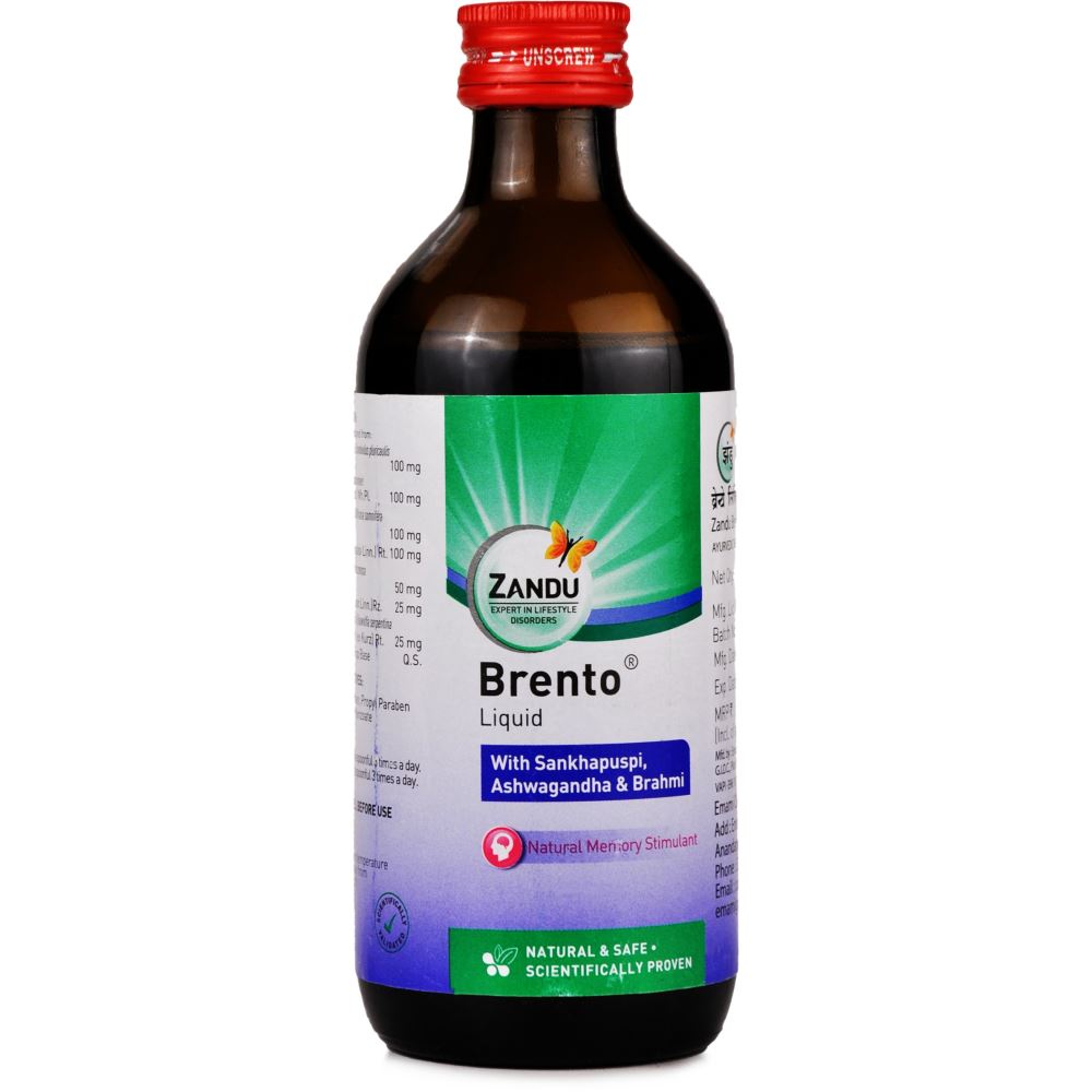 Zandu Brento Syrup 200ml