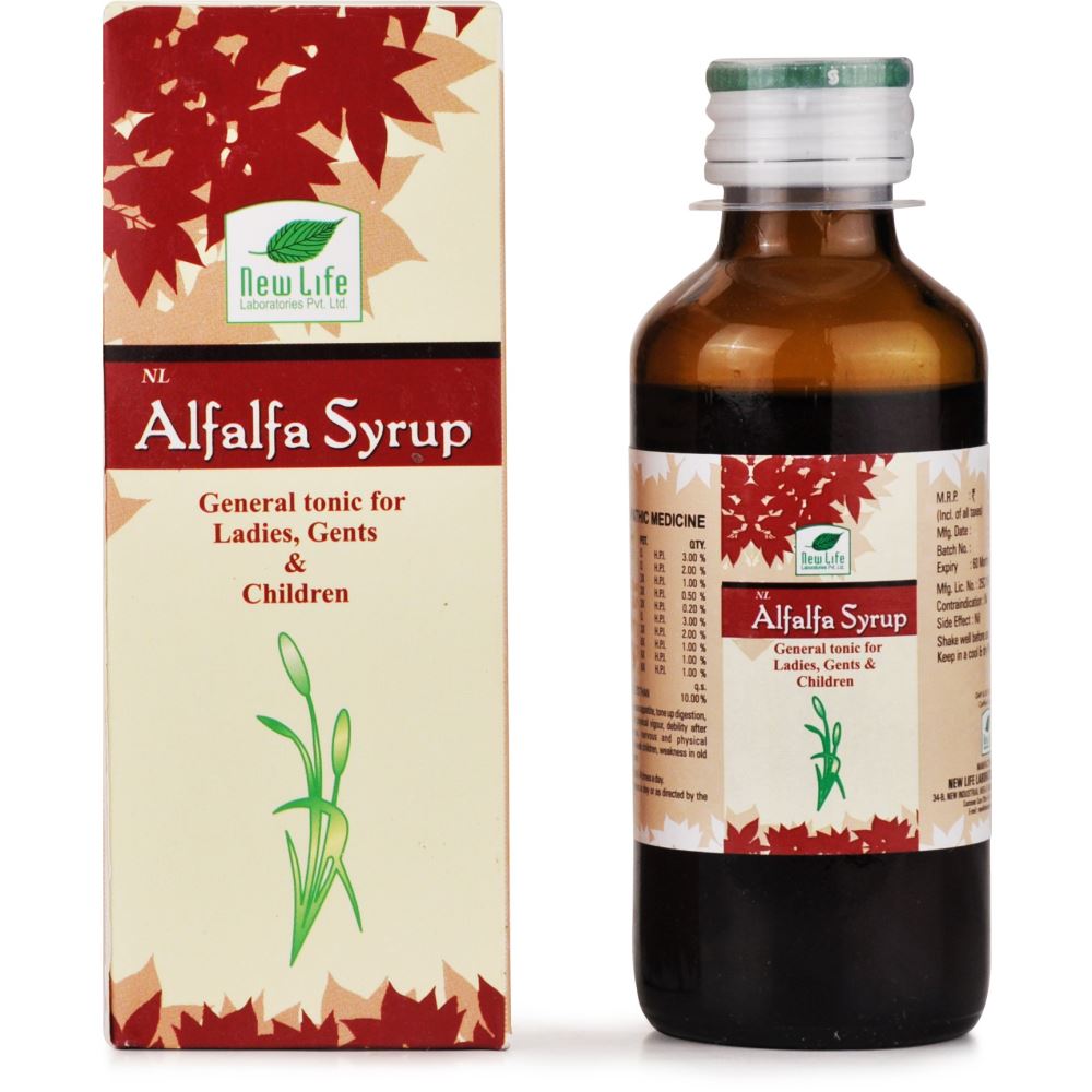 New Life Alfalfa Syrup 100ml New Life Alfalfa Syrup