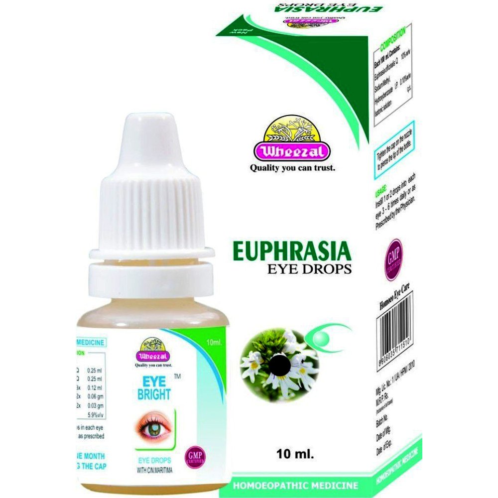 Wheezal Euphrasia Eye Drops 10ml Wheezal Euphrasia Eye Drops 10ml