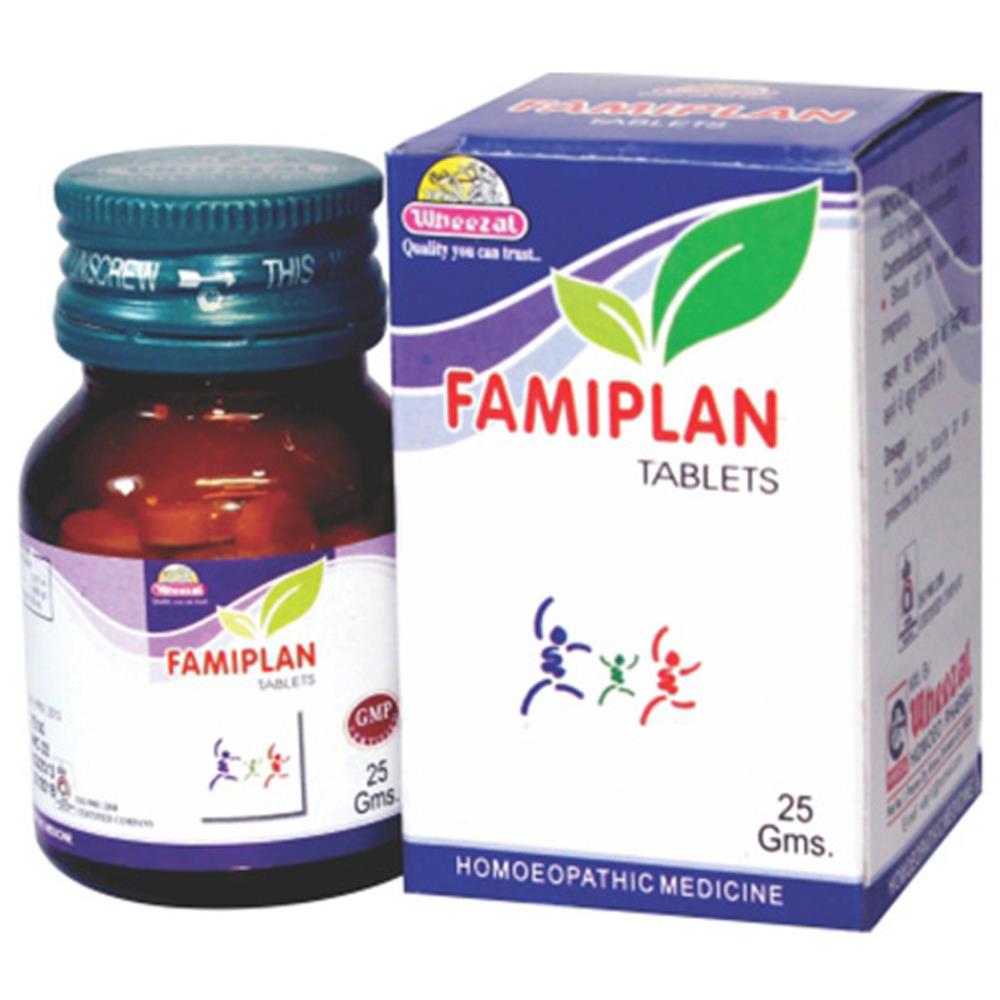Wheezal Famiplan Tablets 25g