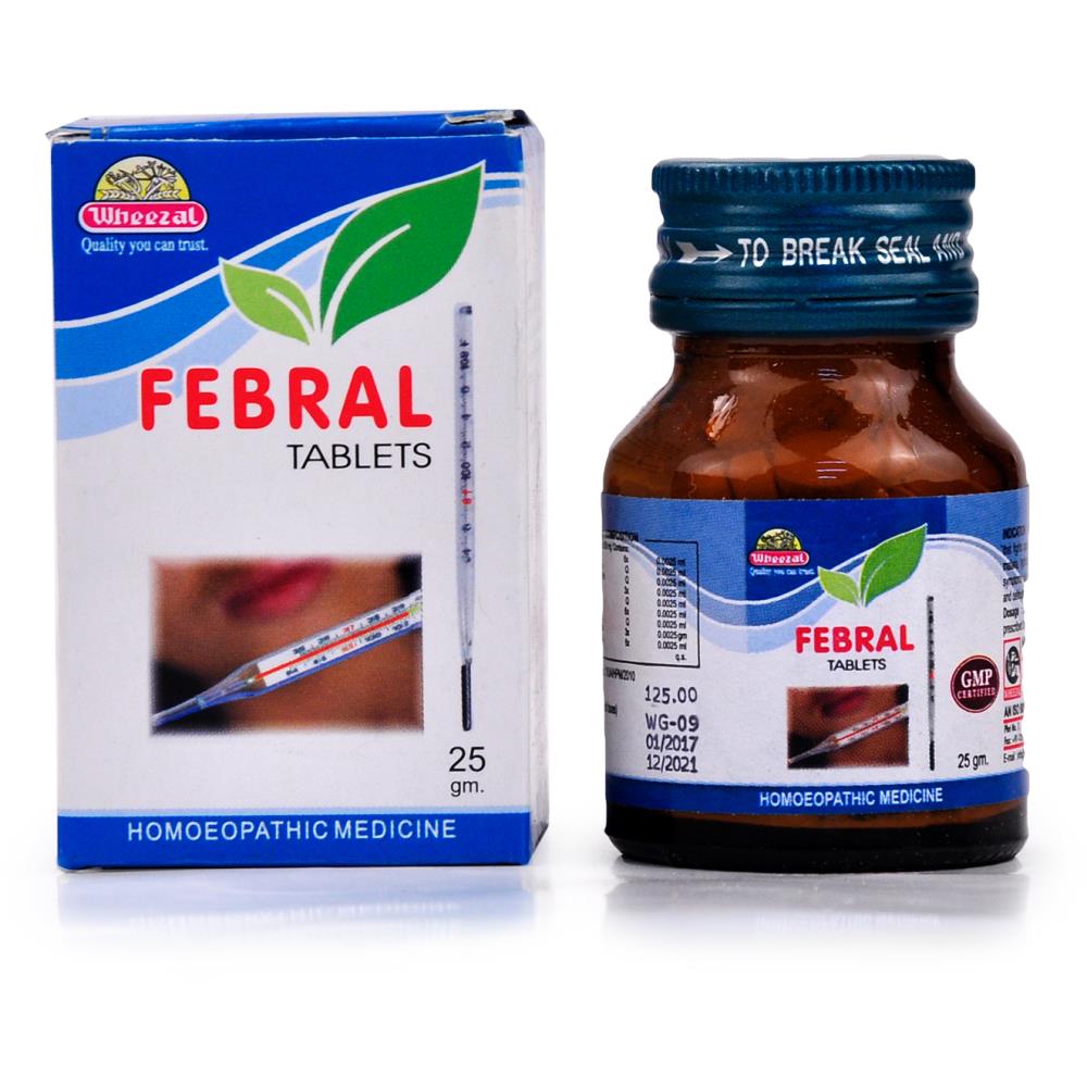 Wheezal Febral Tablets 25g