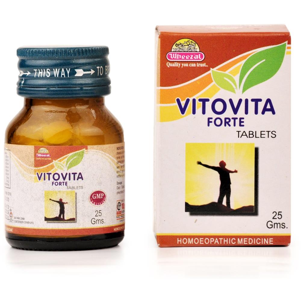Wheezal Vito Vita Forte Tablets 25g Wheezal Vito Vita Forte Tablets 25g
