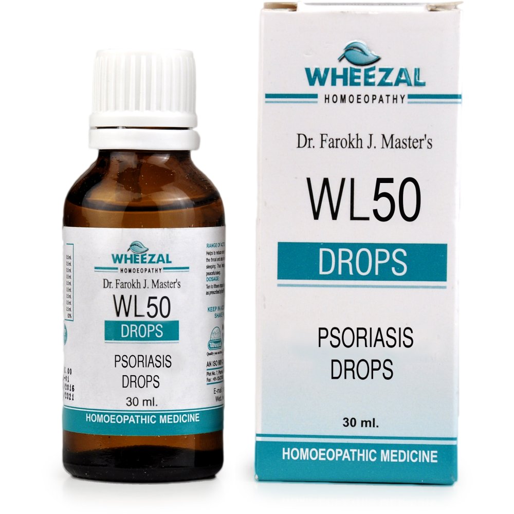 Wheezal WL-50 Psoriasis Drops 30ml