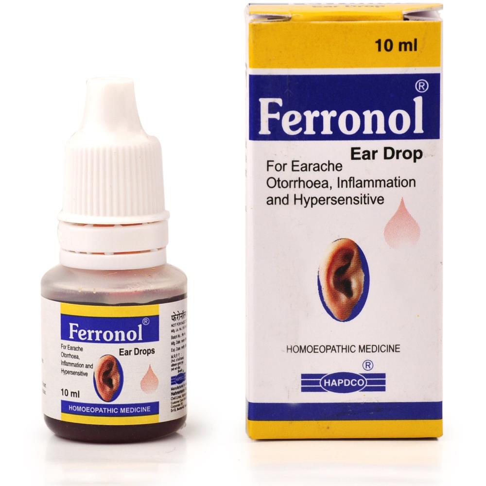 Hapdco Ferronol Ear Drops 10ml