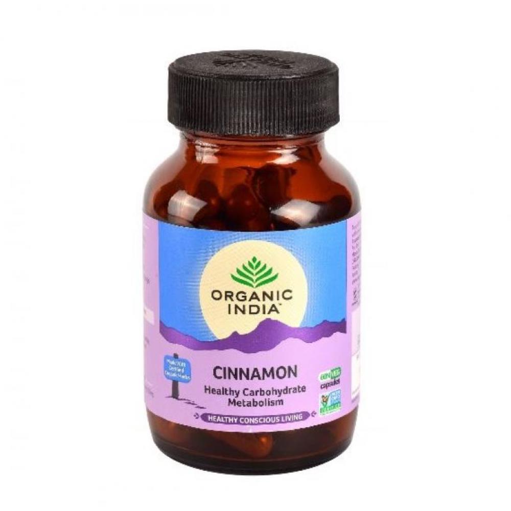Organic India Cinnamon Capsule 60caps