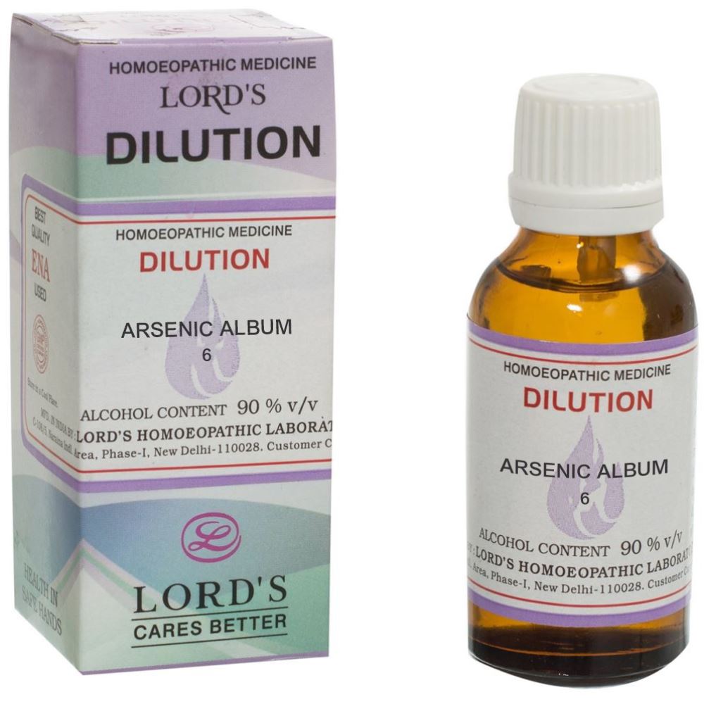 Lords Arsenic Album 6 CH 30ml Lords Arsenic Album 6 CH 30ml