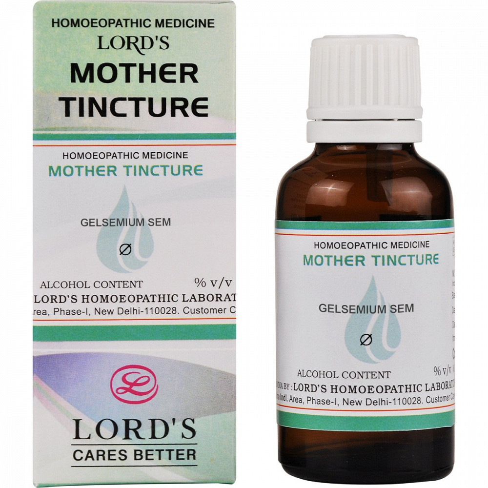 Lords Gelsemium Sem 1X Q 30ml Lords Gelsemium Sem 1X Q 30ml