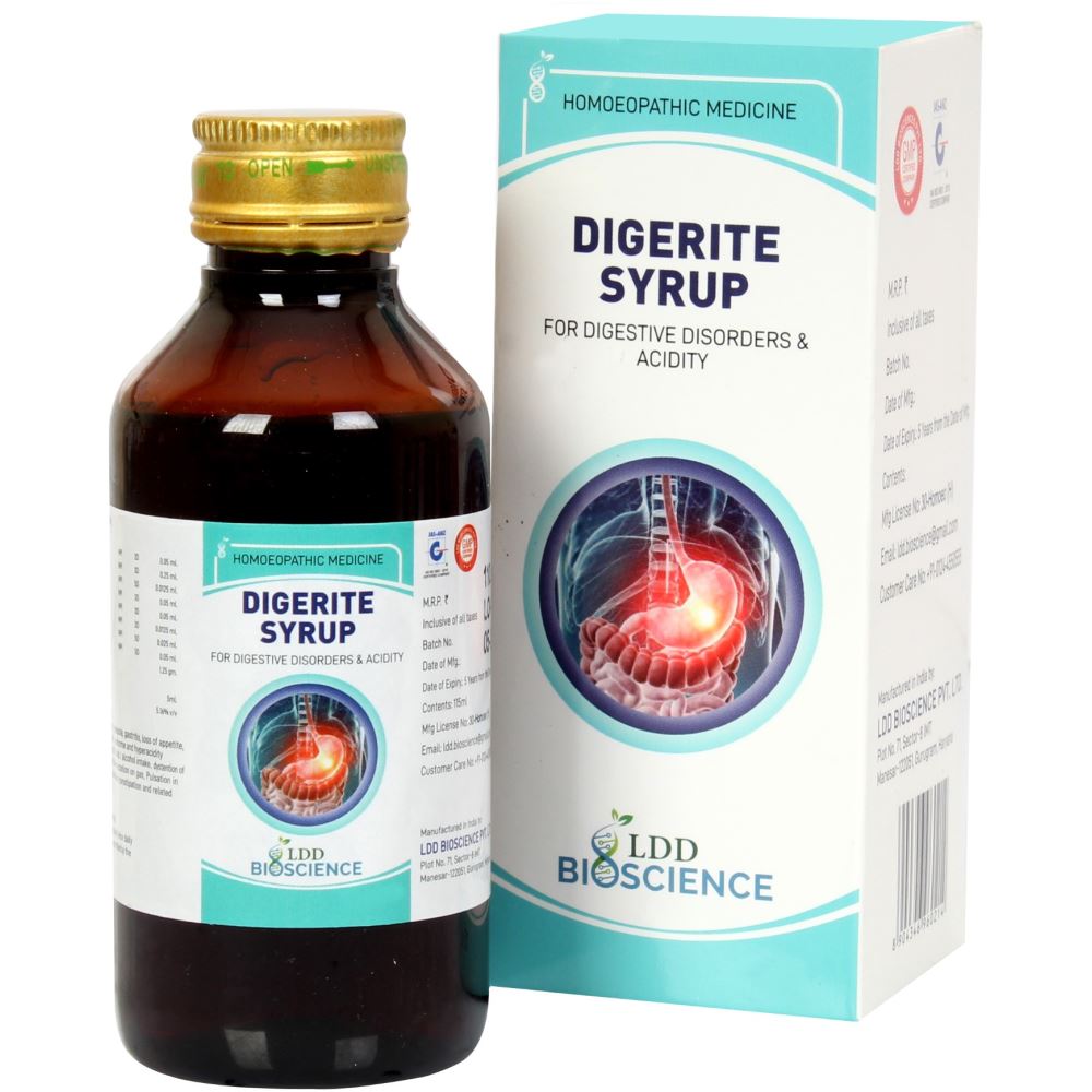 LDD Bioscience Digerite Syrup 115ml