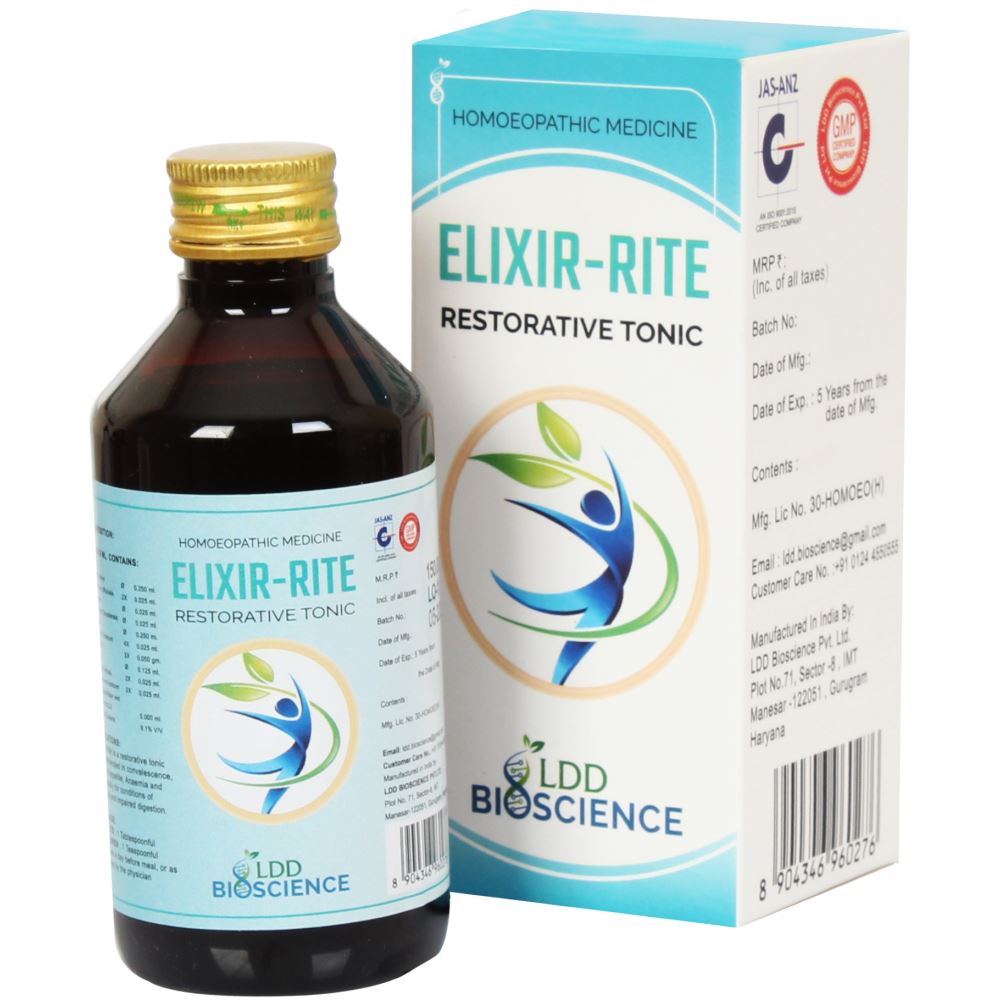 LDD Bioscience Elixir Rite Restorative Tonic 450ml