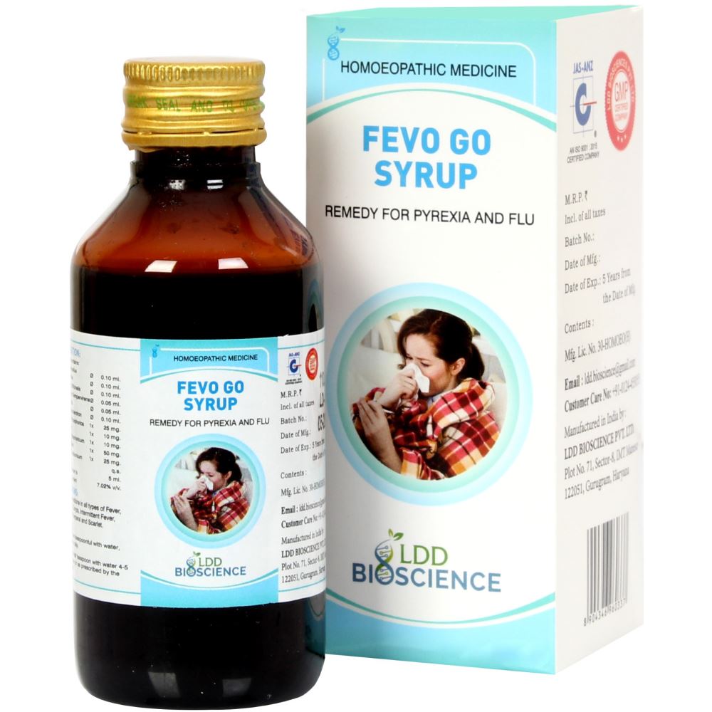 LDD Bioscience Fevo Go Syrup 450ml