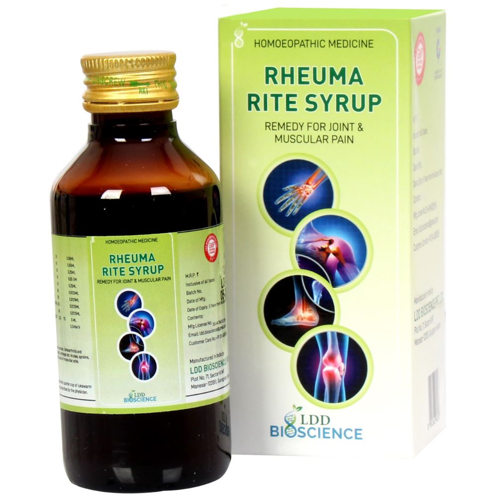 LDD Bioscience Rheuma Rite Syrup 115ml