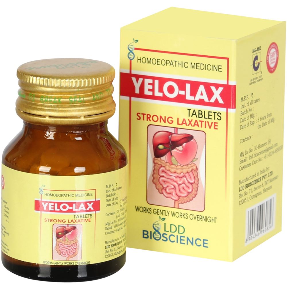 LDD Bioscience Yelo -Lax 50tab