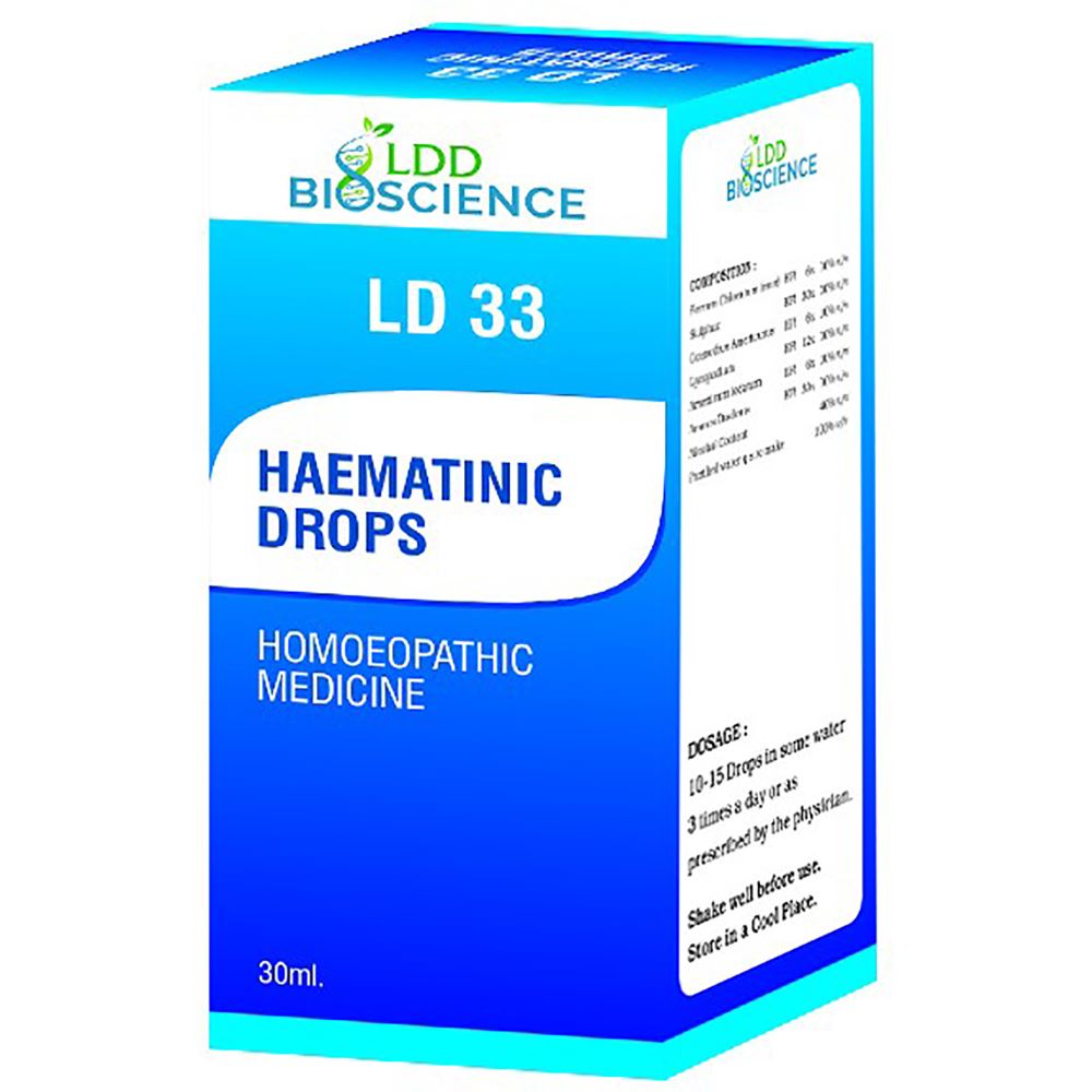 LDD Bioscience Ld 33 Haematinic Drops 30ml