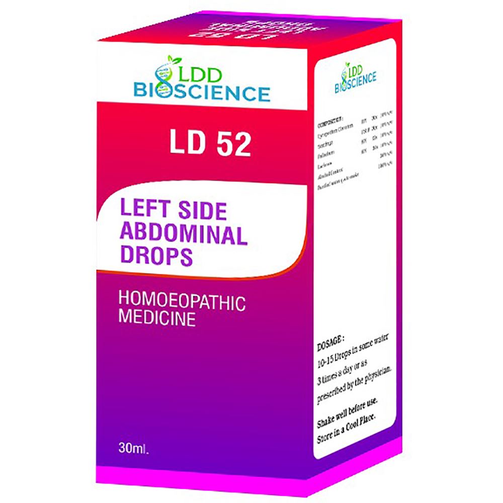LDD Bioscience Ld 52 Abdominal Drops Left Side 30ml