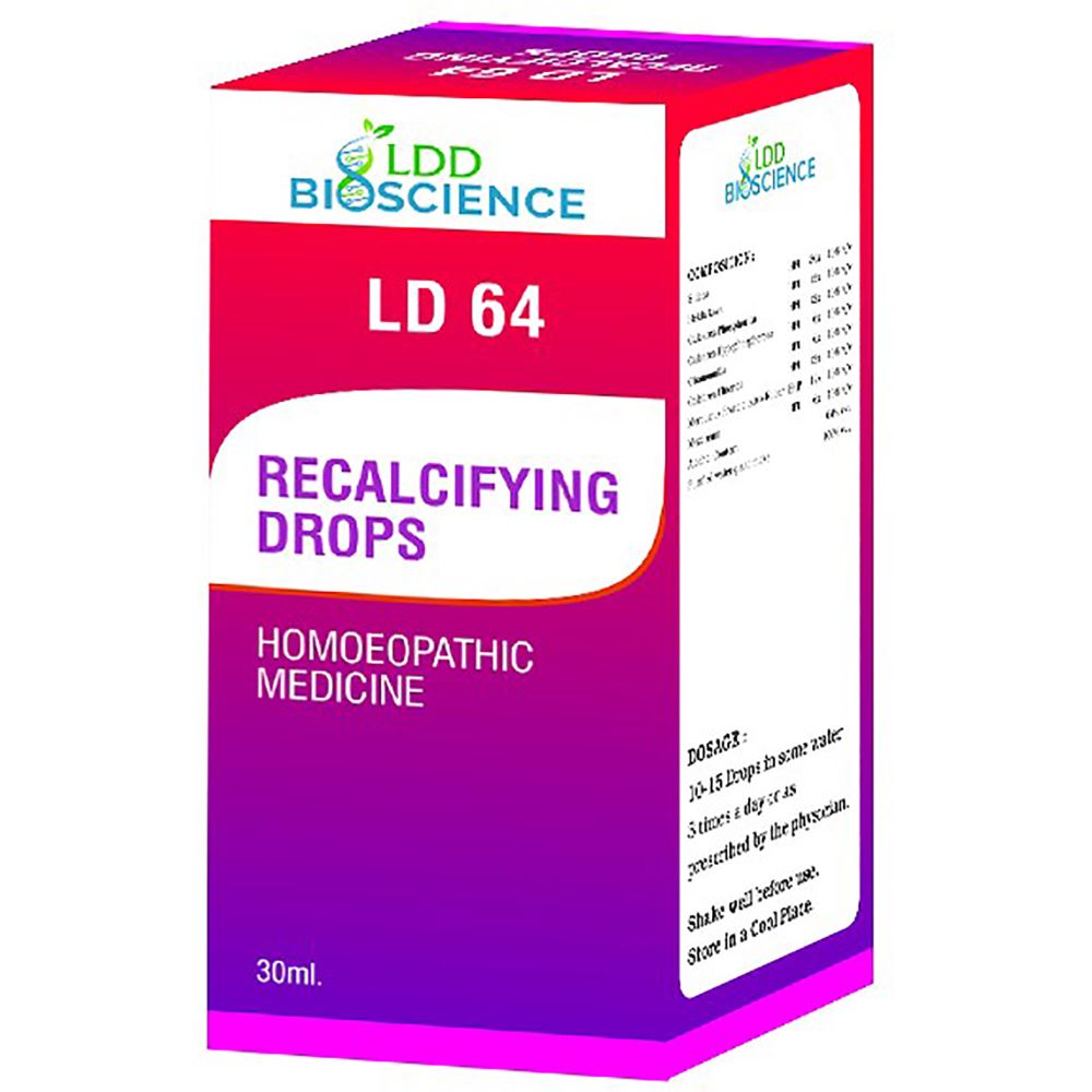 LDD Bioscience Ld 64 Recalcifying Drops 30ml