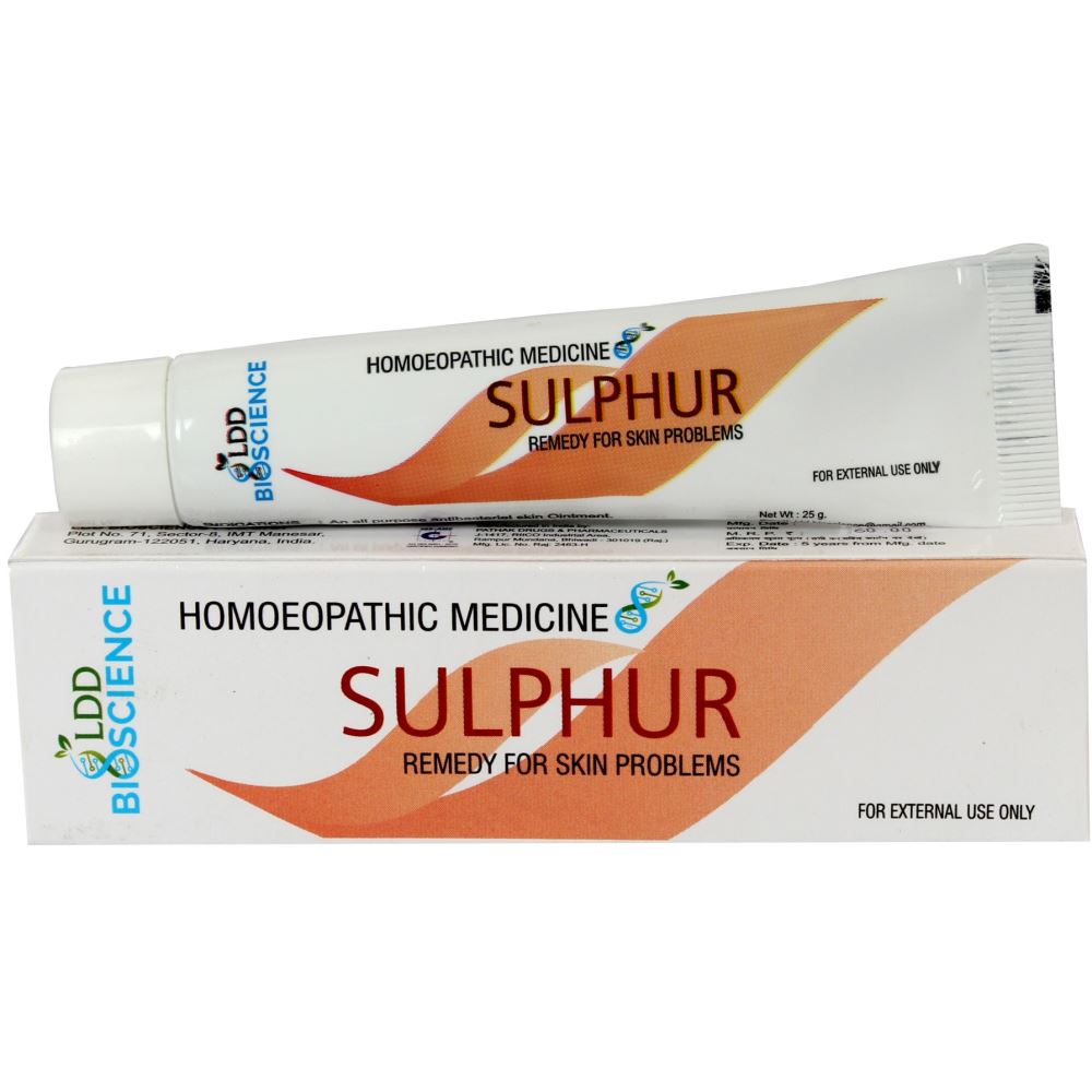 LDD Bioscience Sulphur Ointment 25g LDD Bioscience Sulphur Ointment 25g