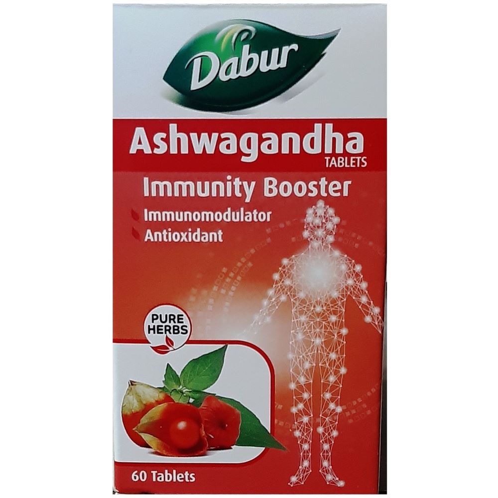 Dabur Ashwagandha Tablets Immunomodulator & Antioxidant 60tab
