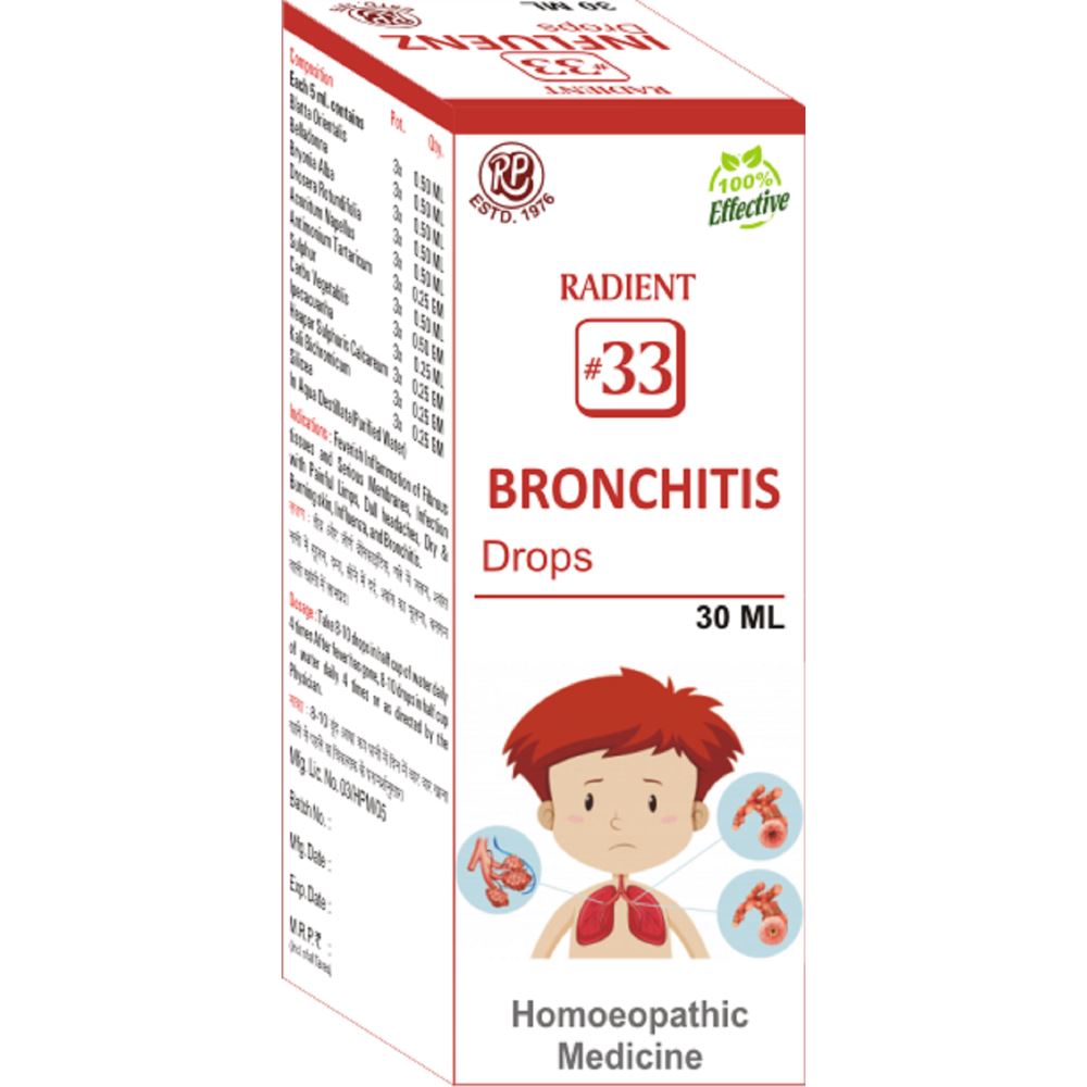 Showing image for Radient 33 Bronchitis 30ml Radient 33 Bronchitis 30ml image