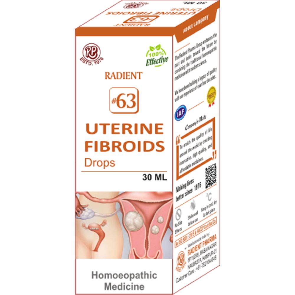 Showing image for Radient 63 Uterine Fibroids 30ml Radient 63 Uterine Fibroids 30ml image
