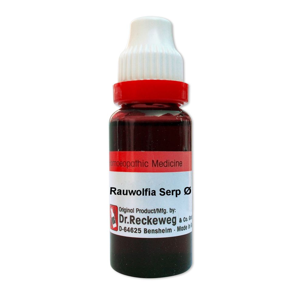 Dr. Reckeweg Rauvolfia Serpentina 1X Q 20ml
