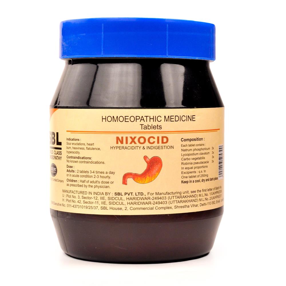 SBL Nixocid Tabs 450g