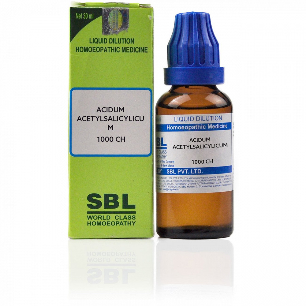 SBL Acidum Acetylsalicylicum 1M 1000 CH 30ml