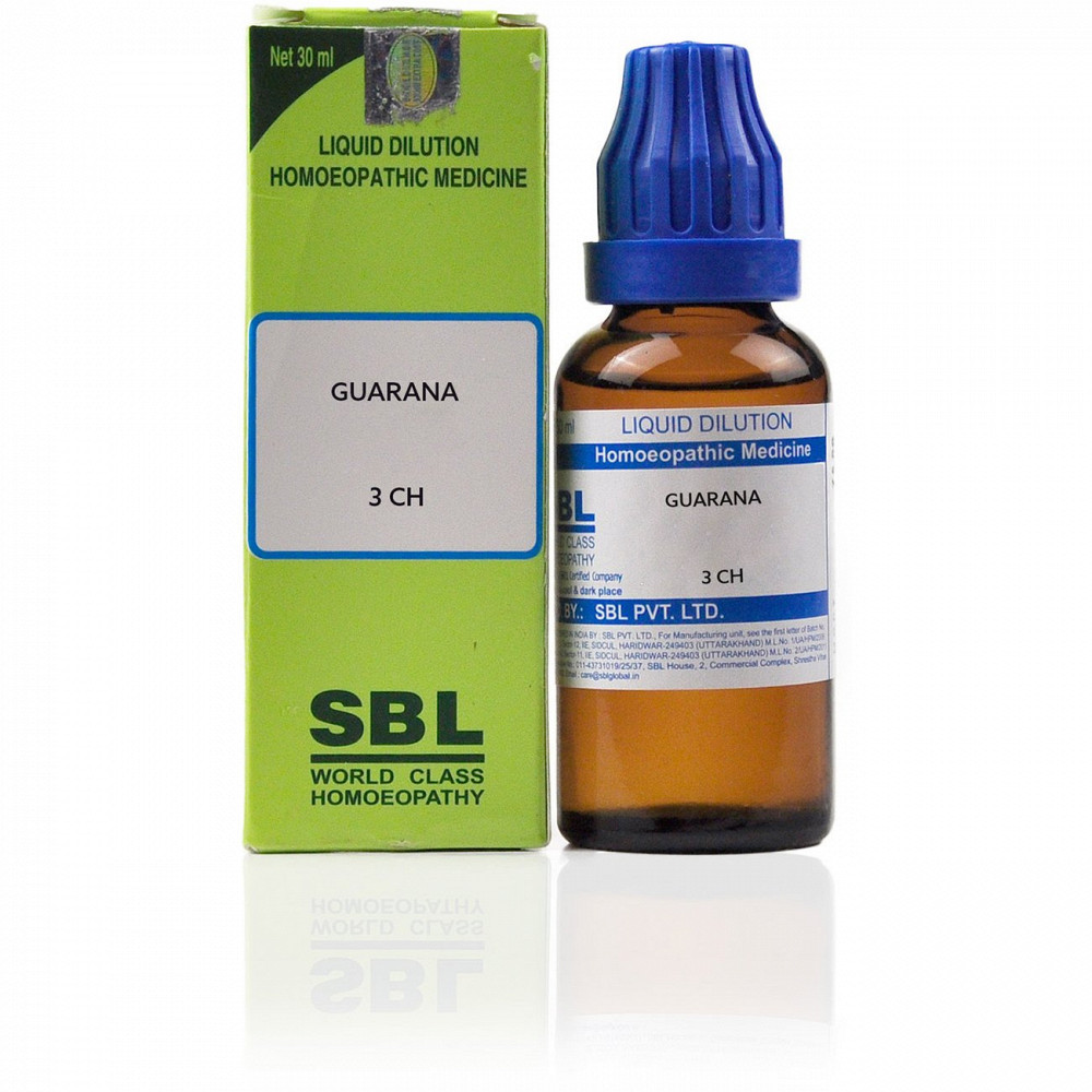 SBL Guarana 3 CH 30ml SBL Guarana 3 CH 30ml