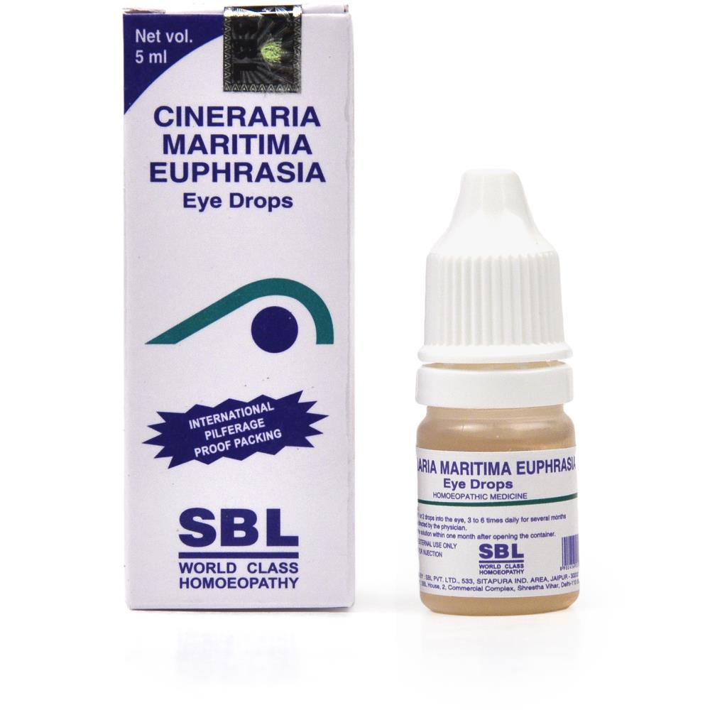 SBL Cineraria Maritima Euphrasia Eye Drops 5ml