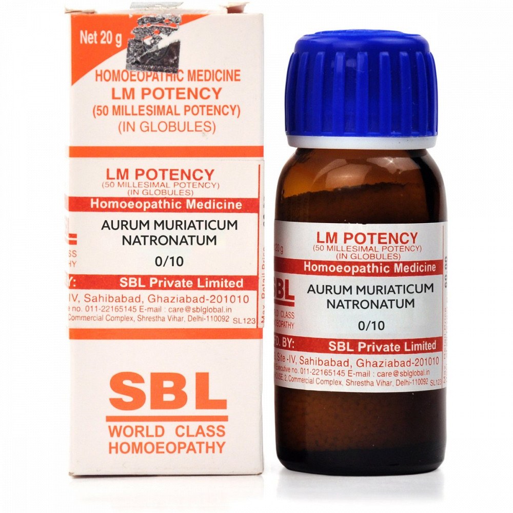 SBL Aurum Muriaticum Natronatum LM 0/10 20g