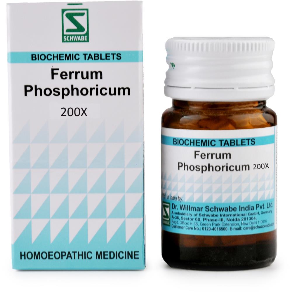 Willmar Schwabe India Ferrum Phosphoricum 200X 20g