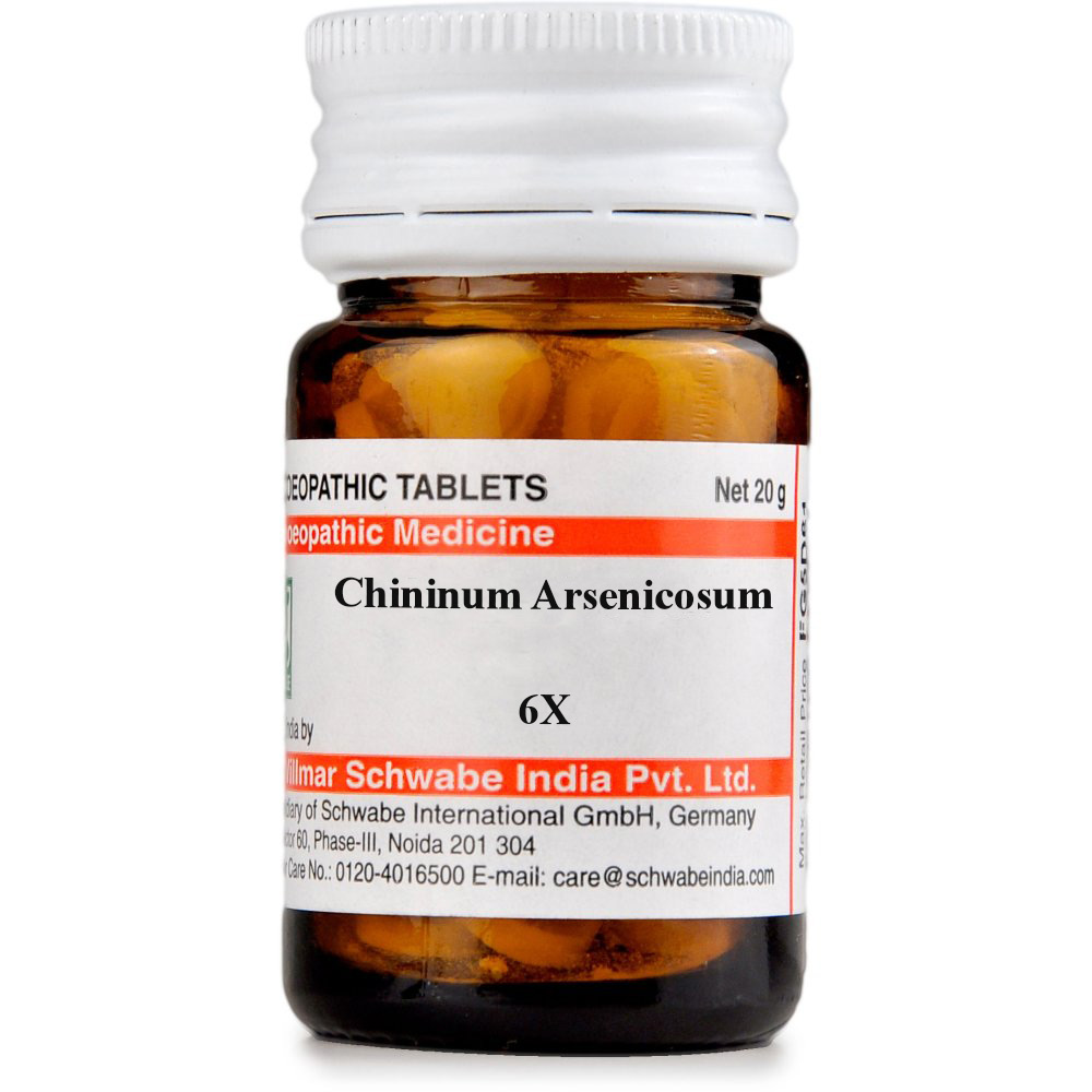 Willmar Schwabe India Chininum Arsenicosum 6X 20g