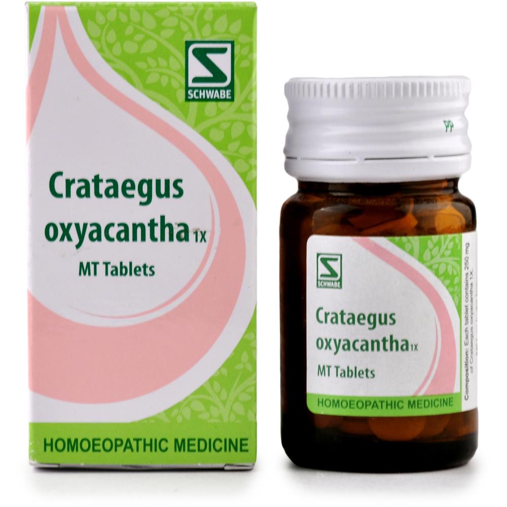 Willmar Schwabe India Crataegus Oxyacantha 1x Tablets 20g
