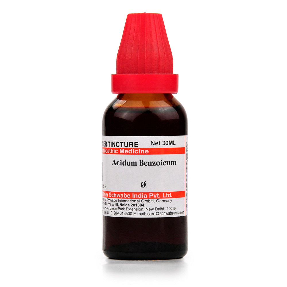 Willmar Schwabe India Acidum Benzoicum 1X Q 30ml