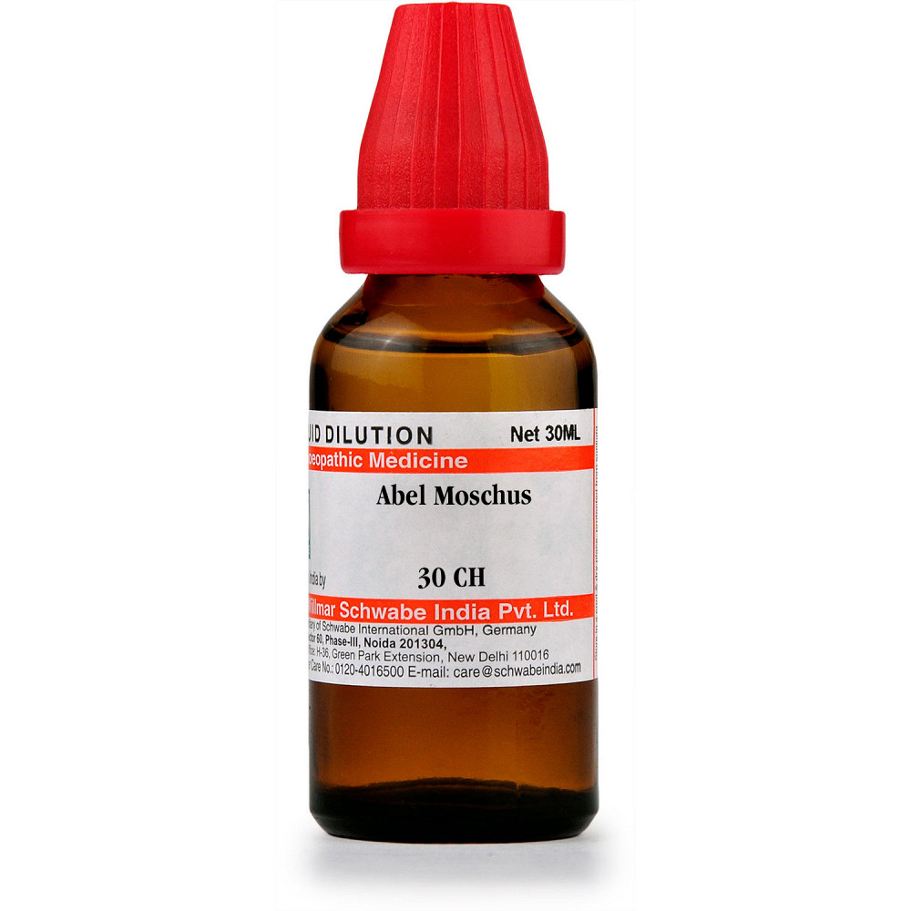 Willmar Schwabe India Abel Moschus 30 CH 30ml Willmar Schwabe India Abel Moschus 30 CH 30ml