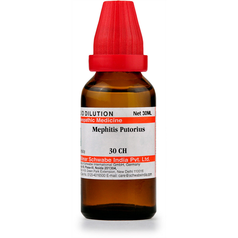 Willmar Schwabe India Mephitis Putorius 30 CH 30ml