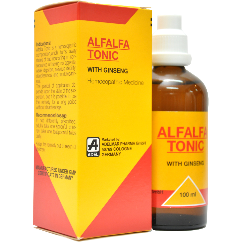 Adel Pekana Alfalfa Tonic With Ginseng 100ml