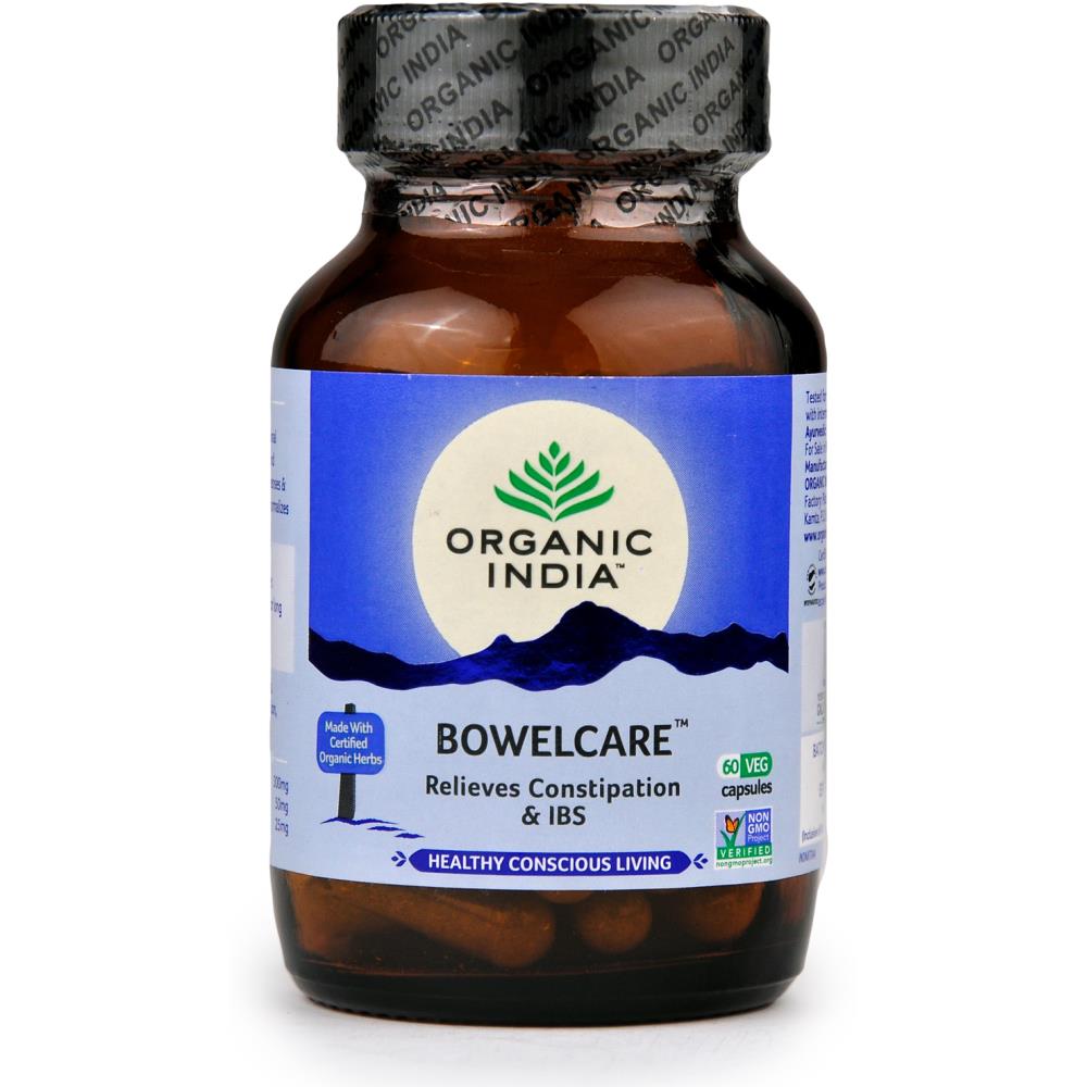 Organic India Bowel Care Capsules 60caps