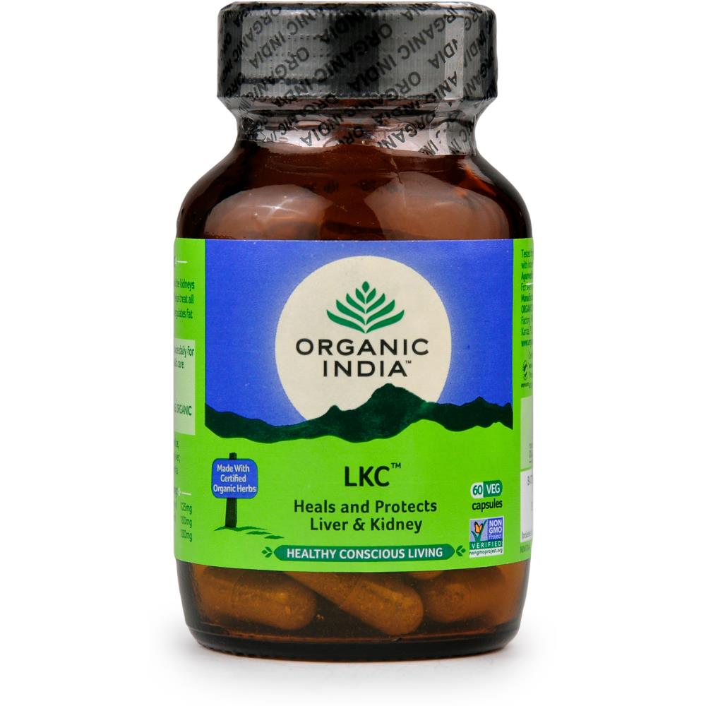 Organic India LKC Liver-Kidney Care Capsules 60caps