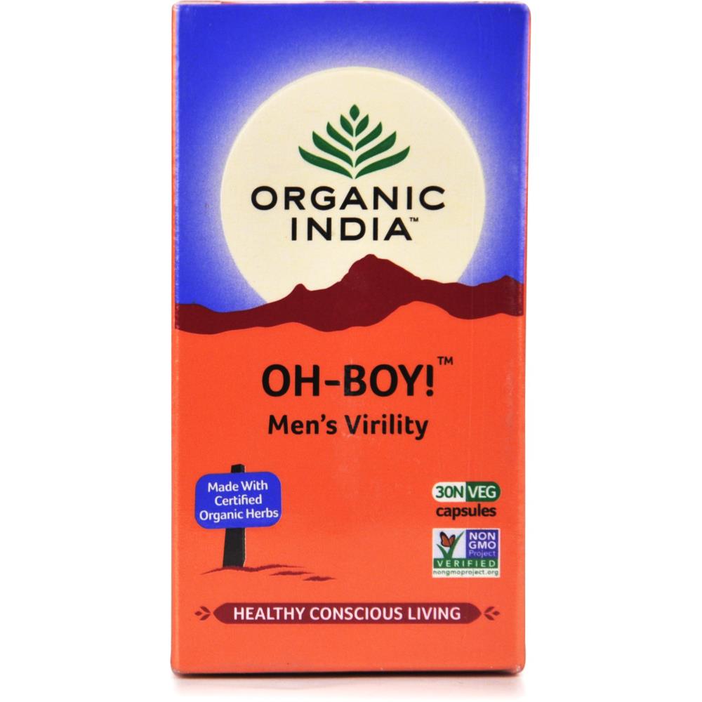 Organic India Oh Boy Capsules 30caps