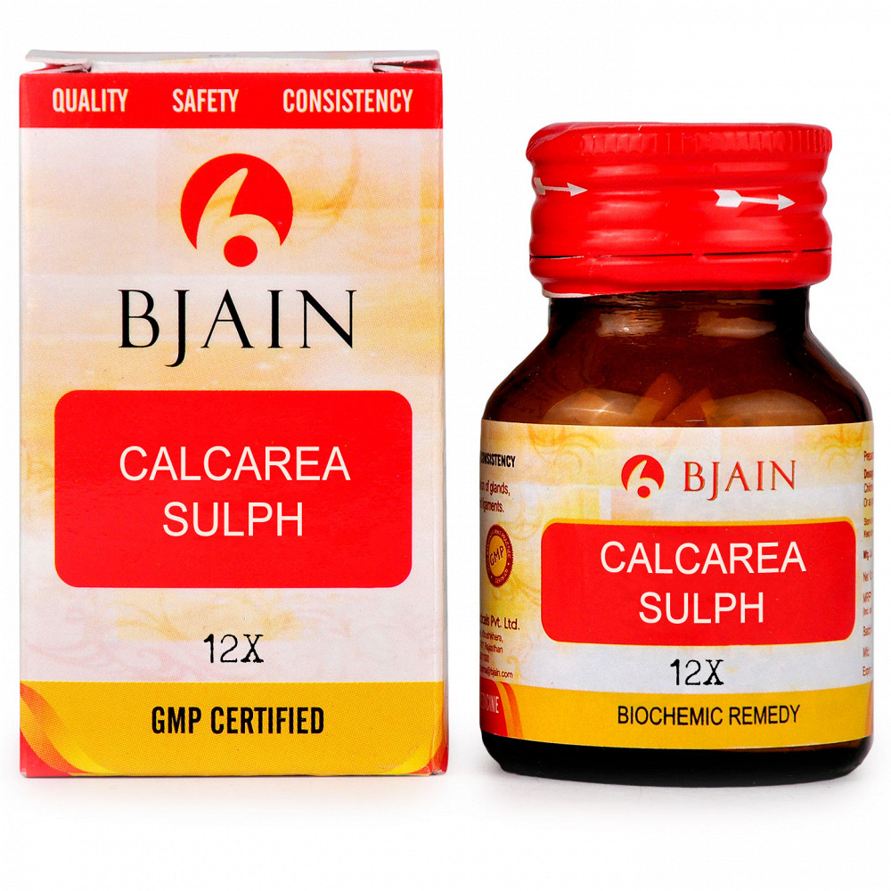 B Jain Calcarea Sulph 12X 25g