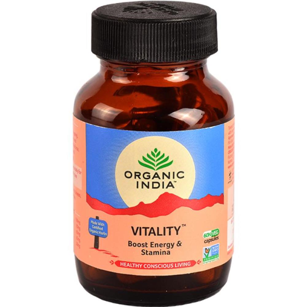 Organic India Vitality Capsules 60caps