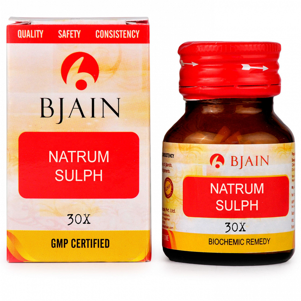 B Jain Natrum Sulph 30X 25g