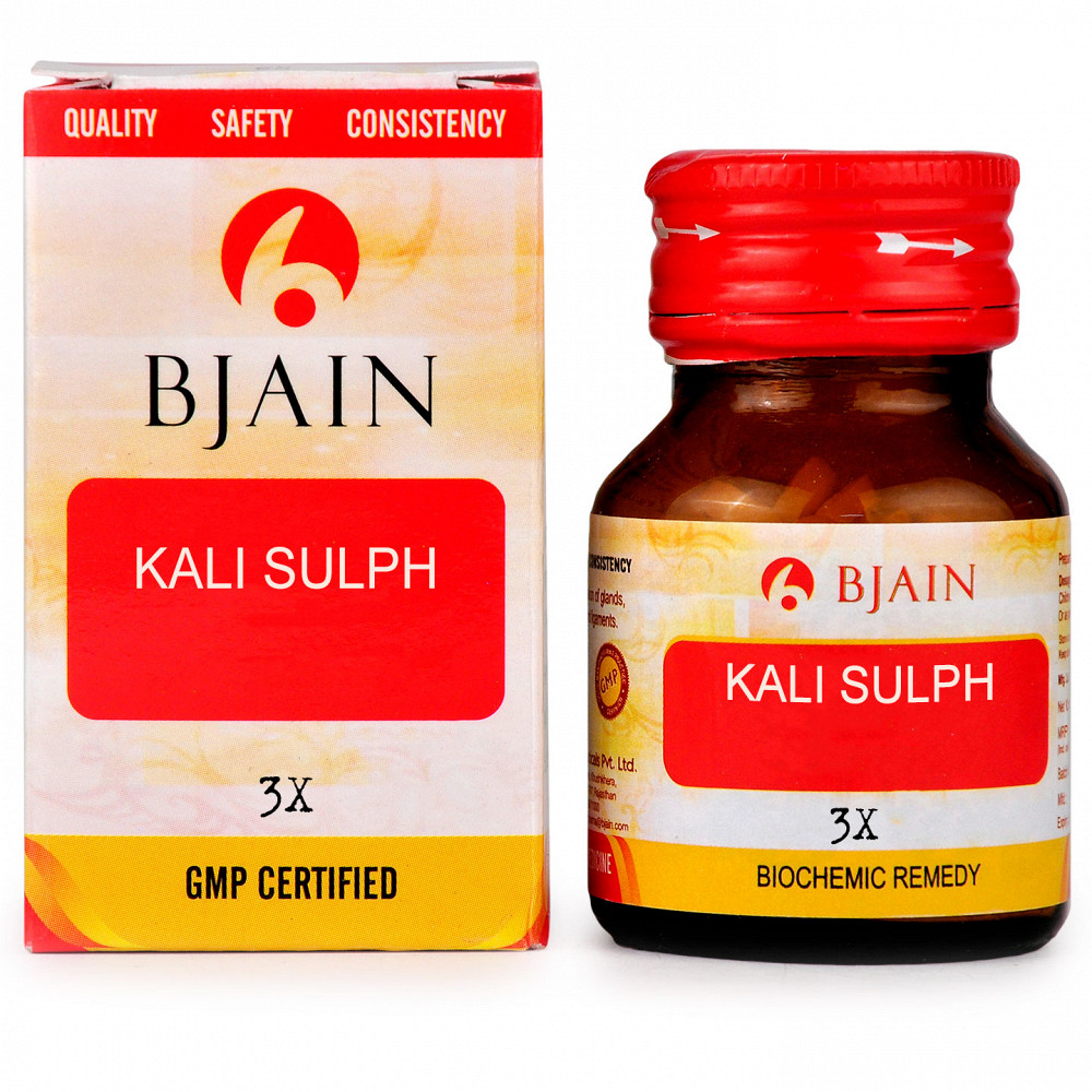 B Jain Kali Sulph 3X 25g